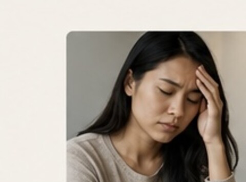 Person experiencing anxiety