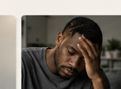 Person experiencing depression