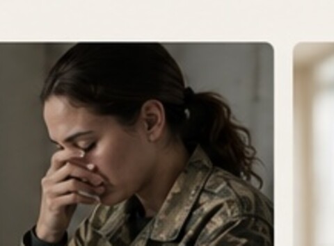 Person experiencing PTSD